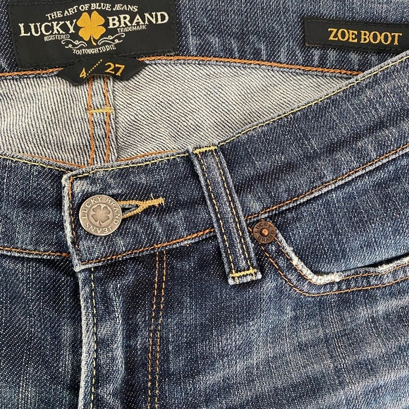 Lucky Brand Zoe Boot Jeans - 27 - Picture 6 of 7